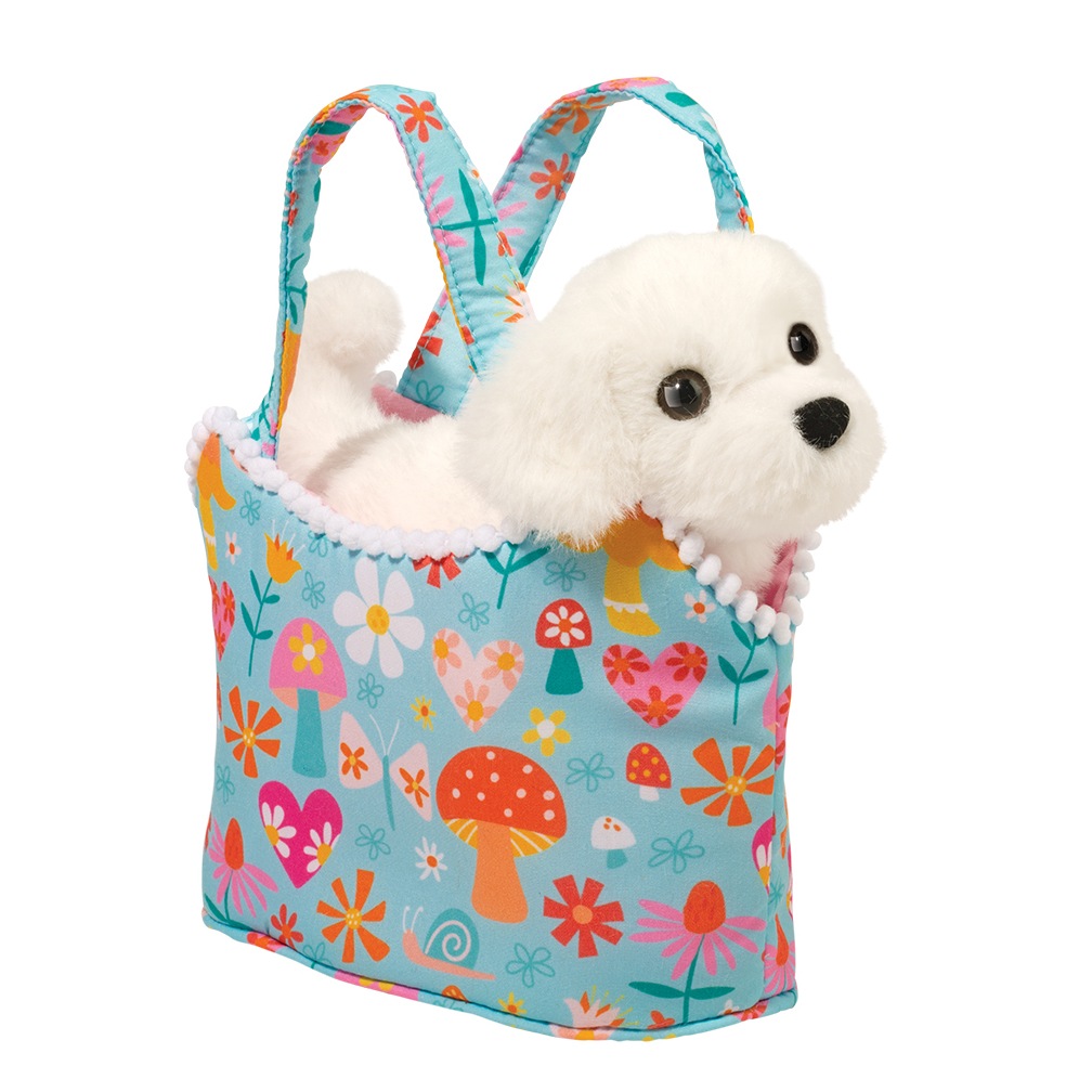 2087.jpg Retro Chic Sassy Sak with Bichon - Image 1